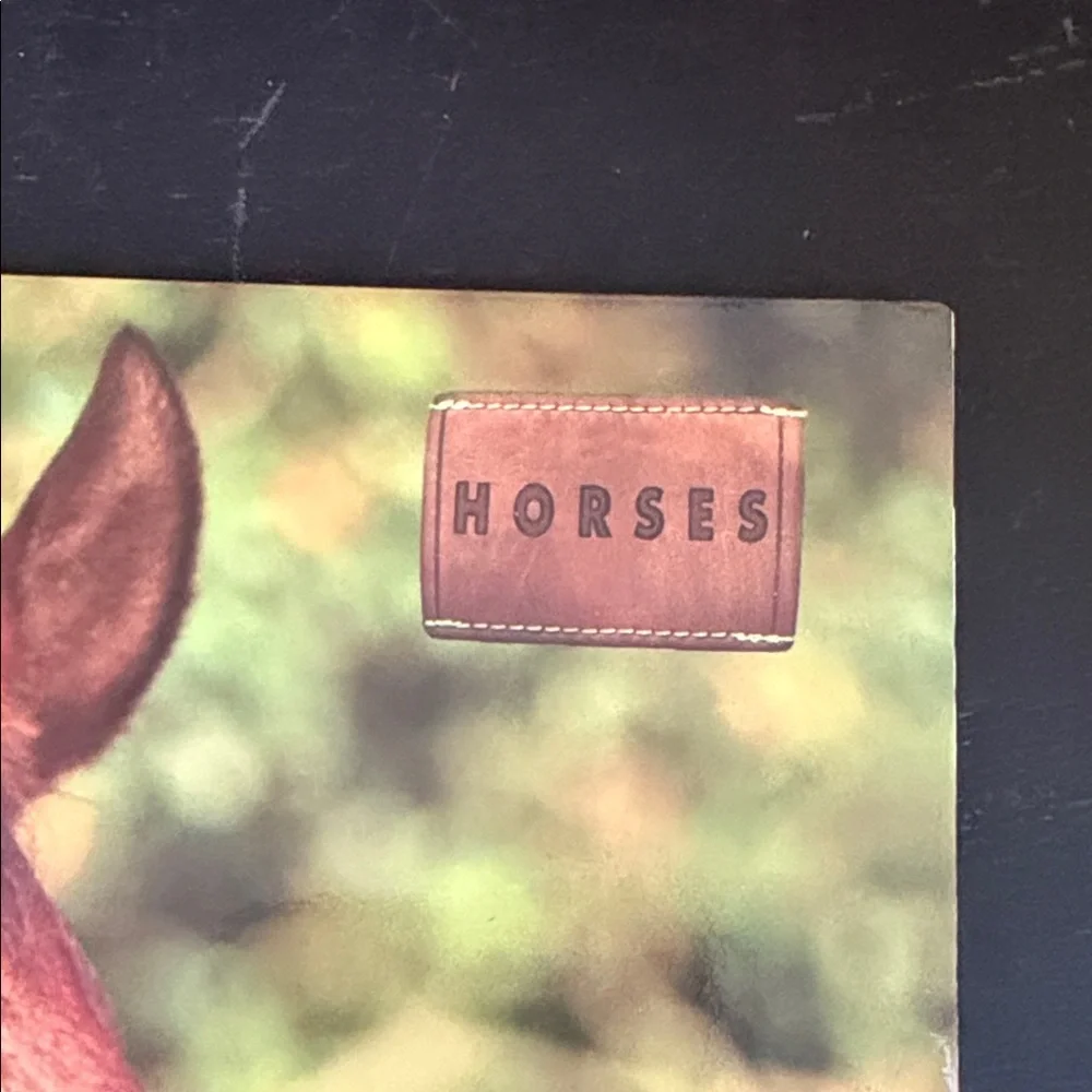 Vintage 90s Horses Folder for work, office, school, organization